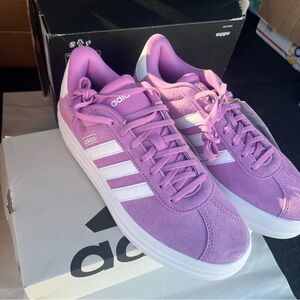 Adidas Women's Pastel Purple Sneakers
